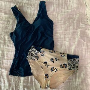 Nani Swimwear Tankini Swimsuit Serengeti Print Set